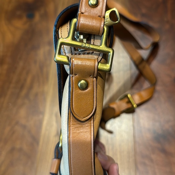 Ralph Lauren Brown Crossbody Bag with Structured Design - Picture 6 of 10